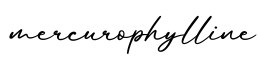 单词mercurophylline书写
