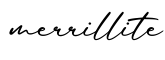 单词merrillite书写
