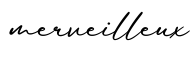 单词merveilleux书写