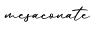 单词mesaconate书写