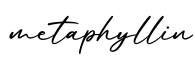 单词metaphyllin书写