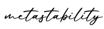 单词metastability书写