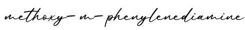 单词methoxy-m-phenylenediamine书写