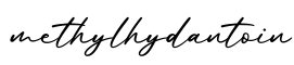 单词methylhydantoin书写