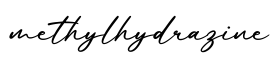 单词methylhydrazine书写