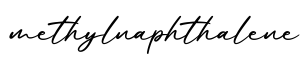 单词methylnaphthalene书写