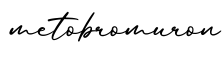 单词metobromuron书写