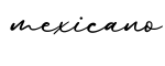 单词mexicano书写