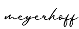 单词meyerhoff书写