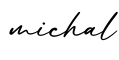 单词michal书写