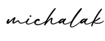 单词michalak书写