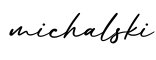 单词michalski书写