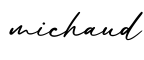 单词michaud书写