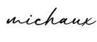 单词michaux书写