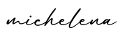 单词michelena书写