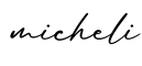 单词micheli书写