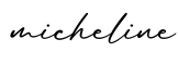 单词micheline书写