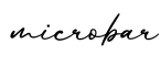 单词microbar书写