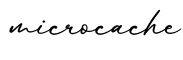 单词microcache书写