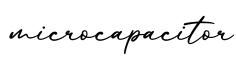 单词microcapacitor书写