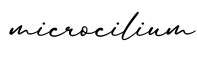 单词microcilium书写