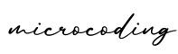 单词microcoding书写