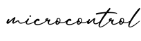 单词microcontrol书写