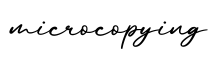 单词microcopying书写