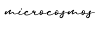 单词microcosmos书写