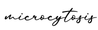 单词microcytosis书写