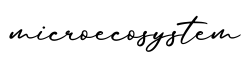 单词microecosystem书写