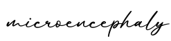 单词microencephaly书写