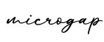 单词microgap书写