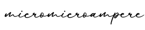 单词micromicroampere书写