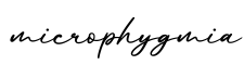 单词microphygmia书写