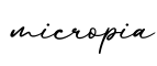 单词micropia书写