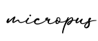 单词micropus书写