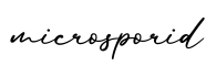 单词microsporid书写