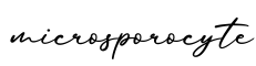 单词microsporocyte书写