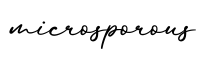 单词microsporous书写