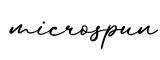 单词microspun书写
