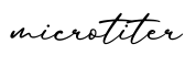 单词microtiter书写
