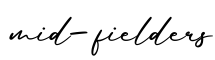 单词mid-fielders书写