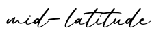 单词mid-latitude书写