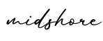 单词midshore书写