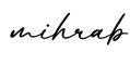 单词mihrab书写