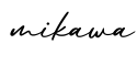 单词mikawa书写