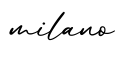 单词milano书写