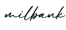 单词milbank书写