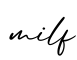 单词milf书写